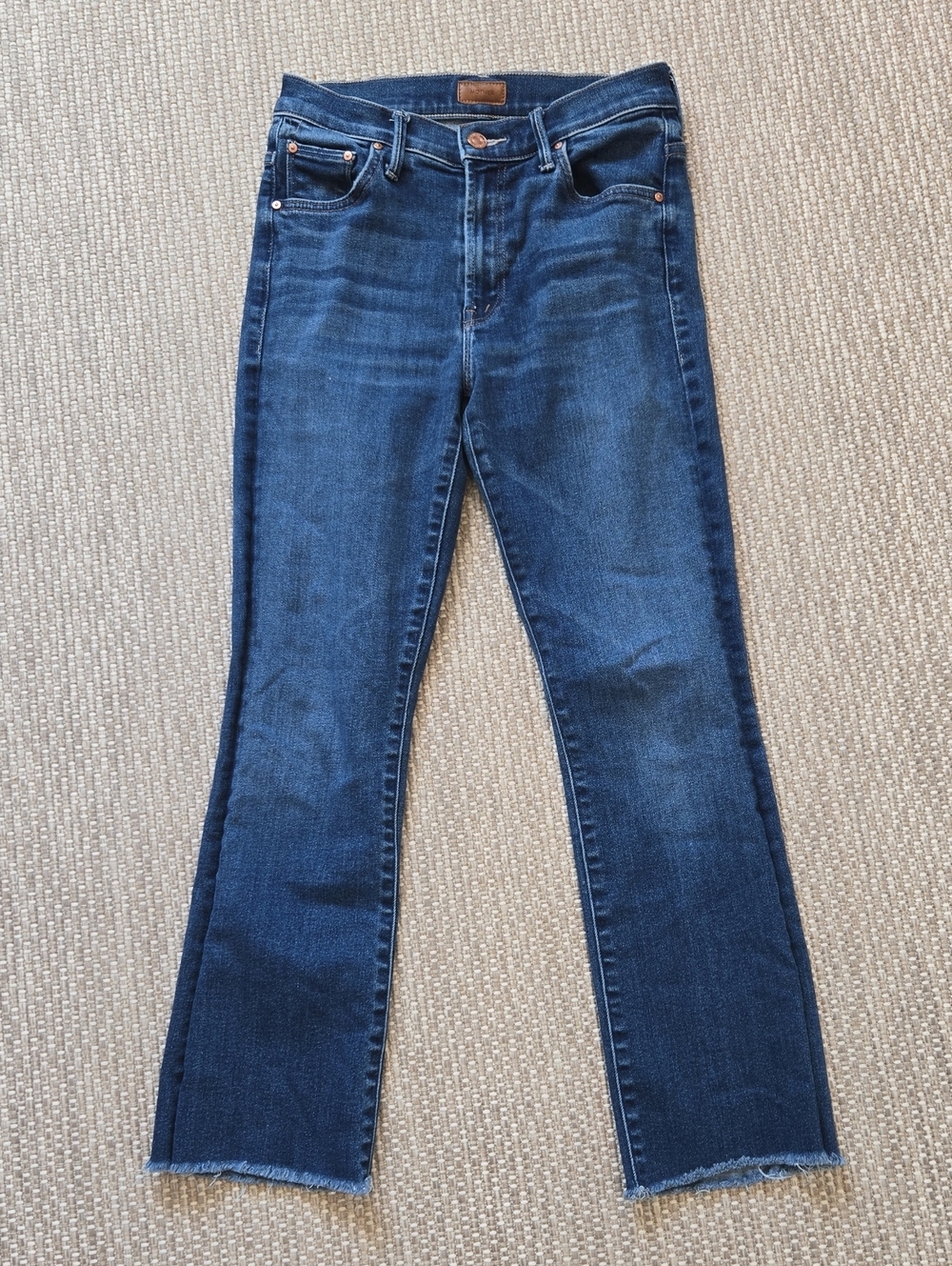 Mother Insider Ankle Fray Size 26